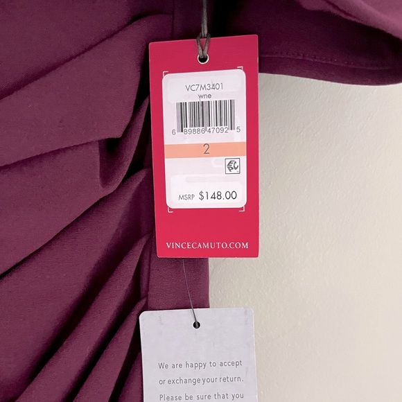 NWT Vince Camuto Off the Shoulder Dress - Picture 2 of 4